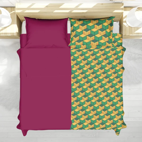 Housse De Couette Giyu Tomioka Demon Slayer Parure de lit Ensemble De Literie