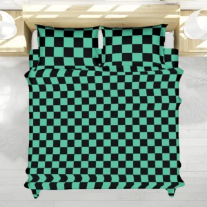 Housse De Couette Tanjiro Kamado Demon Slayer Parure de lit Ensemble De Literie