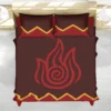 Housse De Couette Maîtres du Feu Avatar Parure de lit Ensemble De Literie