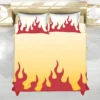 Housse De Couette Kyôjurô Rengoku Demon Slayer Parure de lit Ensemble De Literie