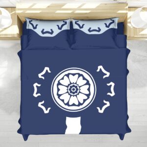 Housse De Couette Lotus Blanc Avatar Parure de lit Ensemble De Literie