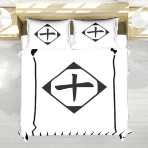 Housse De Couette Tôshirô Hitsugaya Bleach Parure de lit Ensemble De Literie
