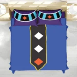 Housse De Couette Beerus Dragon Ball Parure de lit Ensemble De Literie