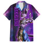 Chemise hawaïenne Beerus – Dragon Ball – Maison Otaku