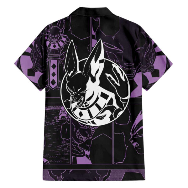Chemise hawaïenne Beerus – Dragon Ball (style manga) - Maison Otaku – Image 2