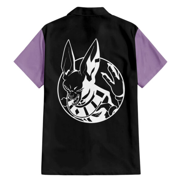 Chemise hawaïenne Beerus – Dragon Ball (mix manga/anime) - Maison Otaku – Image 2