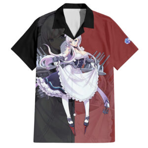 Chemise hawaïenne Belfast – Azur Lane - Maison Otaku