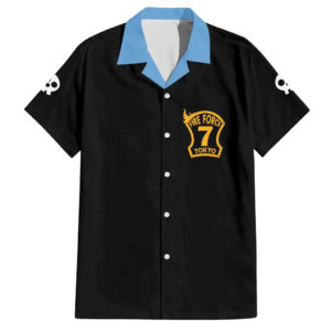 Chemise hawaïenne Benimaru Shinmon – Fire Force - Maison Otaku
