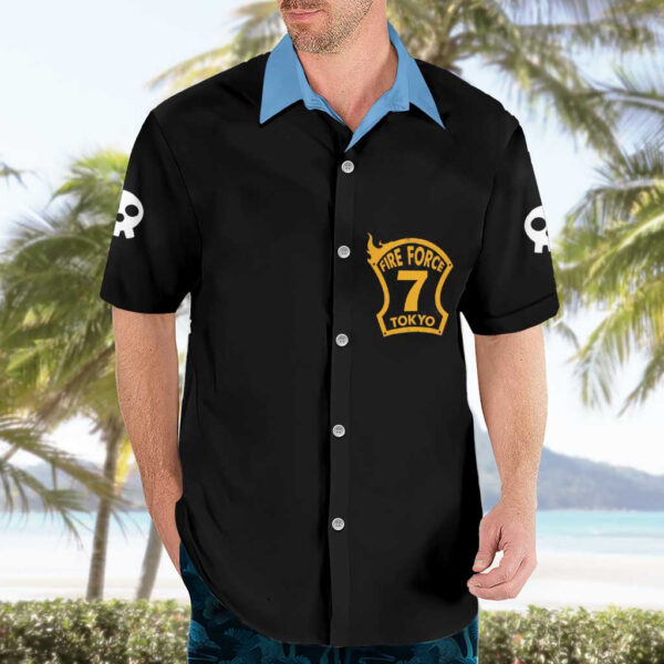 Chemise hawaïenne Benimaru Shinmon – Fire Force - Maison Otaku – Image 3
