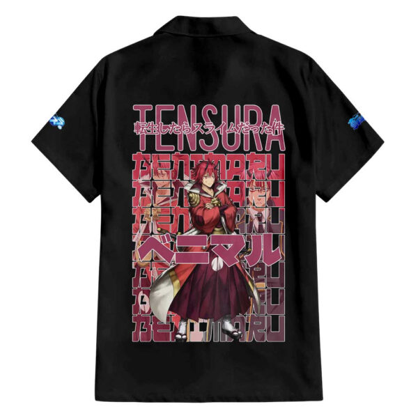 Chemise hawaïenne Benimaru – Moi, quand je me réincarne en Slime - Maison Otaku – Image 2