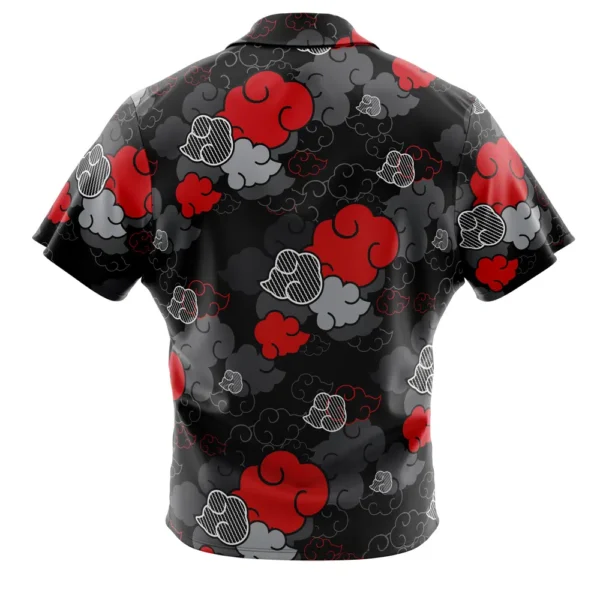 Chemise hawaïenne Aloha Noire Akatsuki - Maison Otaku – Image 2