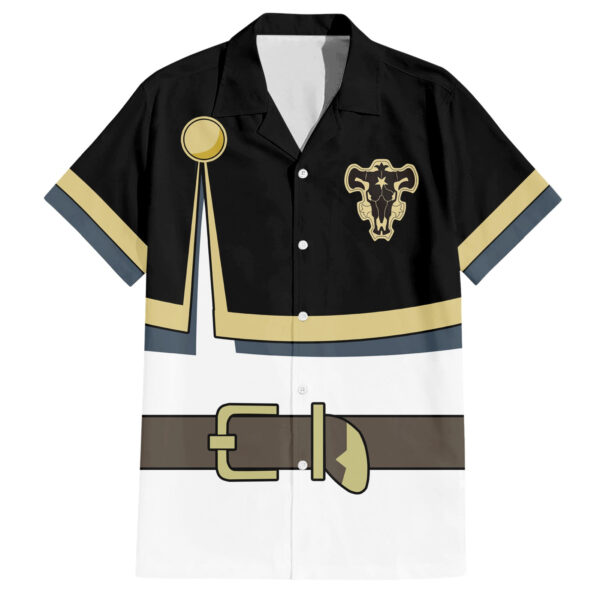 Chemise hawaïenne Asta – Black Bull - Maison Otaku