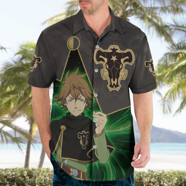 Chemise hawaïenne Black Bull Finral Roulacase – Black Clover - Maison Otaku – Image 3