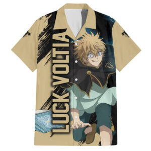 Chemise hawaïenne Luck Voltia – Black Clover - Maison Otaku