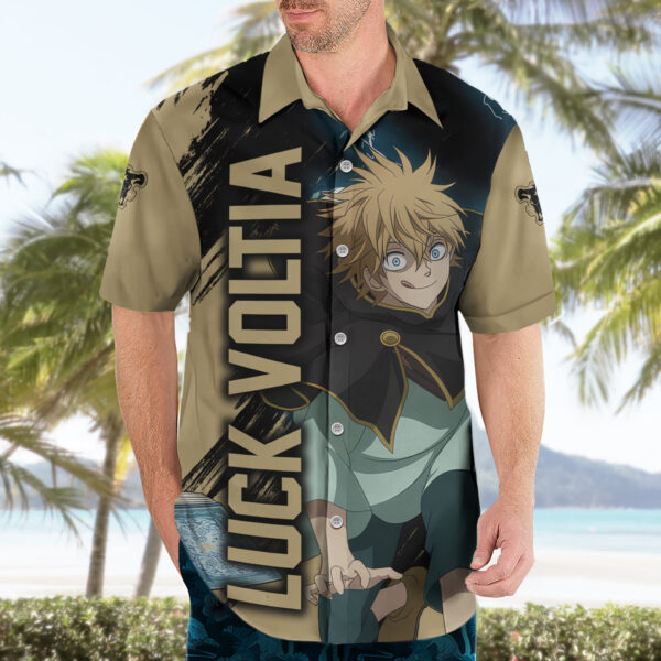 Chemise hawaïenne Luck Voltia – Black Clover - Maison Otaku – Image 3