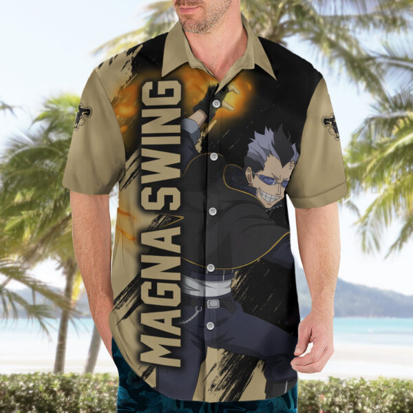 Chemise hawaïenne Magna Swing – Black Clover - Maison Otaku – Image 3