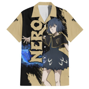 Chemise hawaïenne Black Bull Nero – Black Clover - Maison Otaku