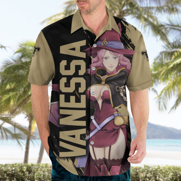 Chemise hawaïenne Black Bull Vanessa – Black Clover - Maison Otaku – Image 3