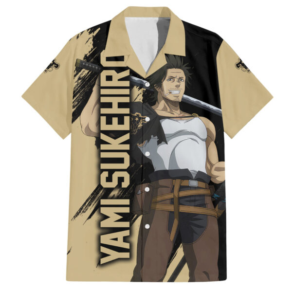 Chemise hawaïenne Black Bull Yami Sukehiro – Black Clover - Maison Otaku