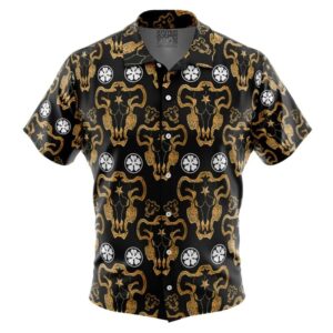 Chemise hawaïenne Black Bulls – Black Clover - Maison Otaku