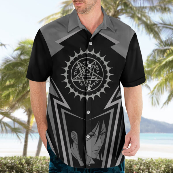Chemise hawaïenne Black Butler – Kuroshitsuji - Maison Otaku – Image 3