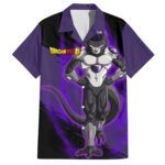 Chemise hawaïenne Freezer Noir – Dragon Ball Super – Maison Otaku