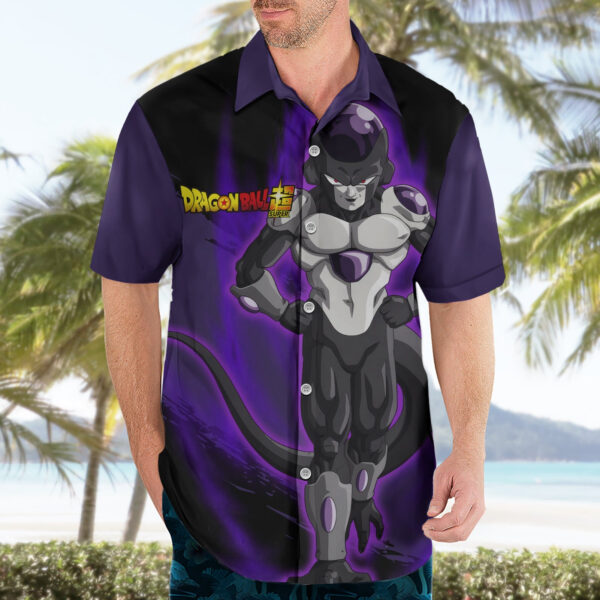 Chemise hawaïenne Freezer Noir – Dragon Ball Super - Maison Otaku – Image 3