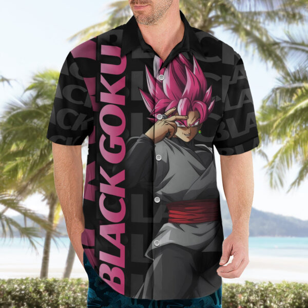 Chemise hawaïenne Goku Noir – Dragon Ball - Maison Otaku – Image 3