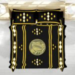 Housse De Couette Ranger Noir Ninjetti Power Rangers Parure de lit Ensemble De Literie