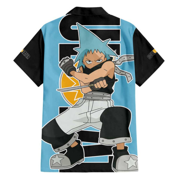 Chemise hawaïenne Black☆Star – Soul Eater - Maison Otaku – Image 2