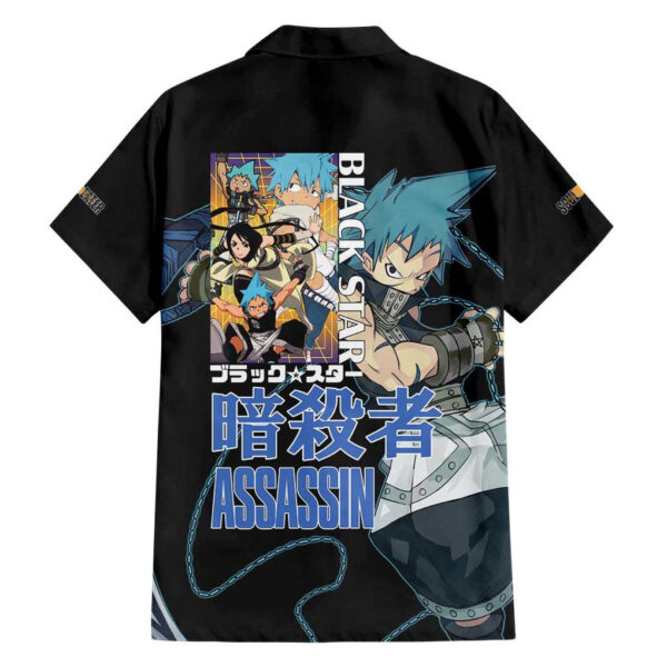 Chemise hawaïenne Black☆Star – Soul Eater (version Japon) - Maison Otaku – Image 2