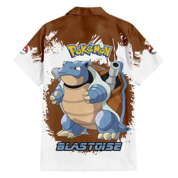 Chemise hawaïenne Tortank – Pokémon - Maison Otaku – Image 2