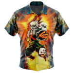Chemise hawaïenne Bakugo enflammé My Hero Academia – Maison Otaku