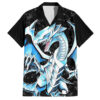 Chemise hawaïenne Dragon Blanc aux Yeux Bleus – Yu-Gi-Oh! - Maison Otaku