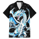 Chemise hawaïenne Dragon Blanc aux Yeux Bleus – Yu-Gi-Oh! – Maison Otaku