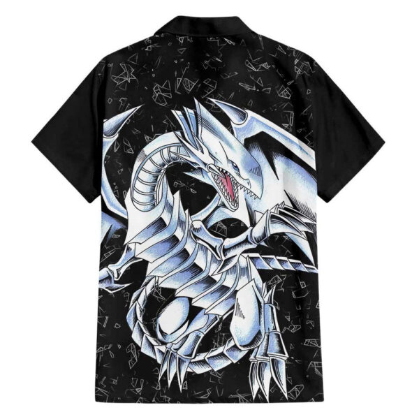 Chemise hawaïenne Dragon Blanc aux Yeux Bleus – Yu-Gi-Oh! - Maison Otaku – Image 2