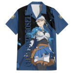 Chemise hawaïenne Charlotte Roselei – Blue Rose – Black Clover – Maison Otaku