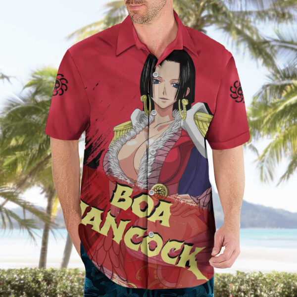 Chemise hawaïenne Boa Hancock – One Piece - Maison Otaku – Image 3