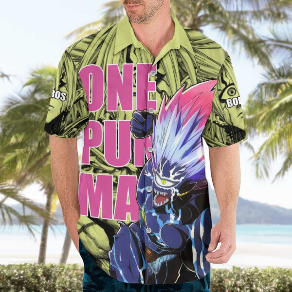 Chemise hawaïenne Boros – One Punch Man - Maison Otaku – Image 3