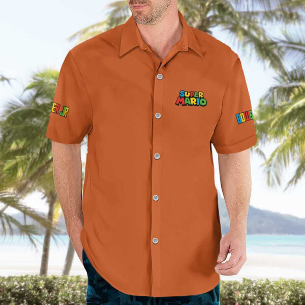 Chemise hawaïenne Bowser Jr. – Mario Bros - Maison Otaku – Image 3
