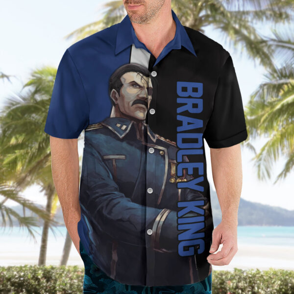 Chemise hawaïenne King Bradley – Fullmetal Alchemist - Maison Otaku – Image 3