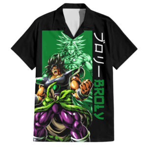 Chemise hawaïenne Broly – Dragon Ball - Maison Otaku
