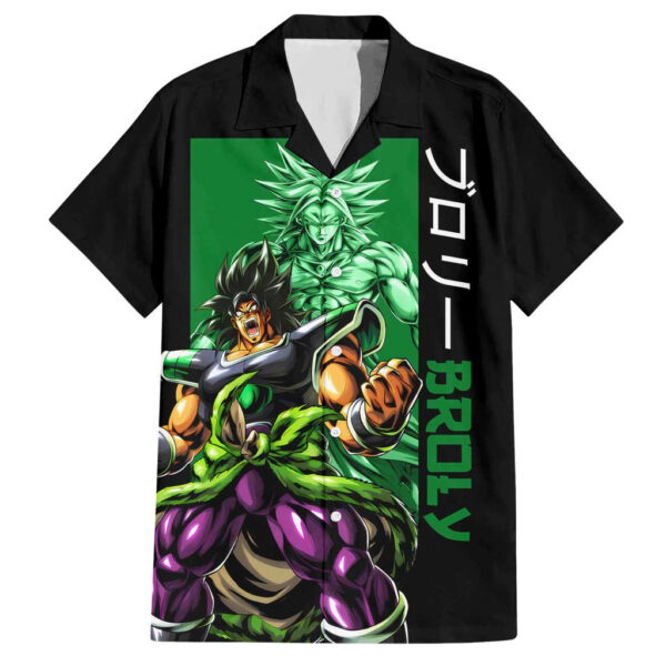 Chemise hawaïenne Broly – Dragon Ball - Maison Otaku