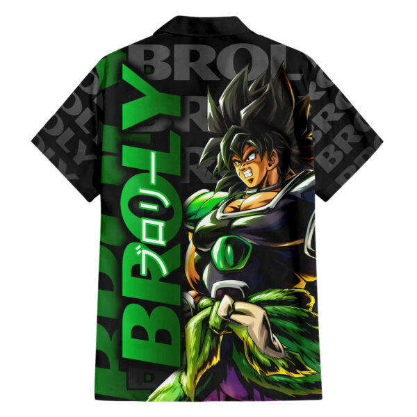 Chemise hawaïenne Broly – Dragon Ball (motif japonais) - Maison Otaku – Image 2
