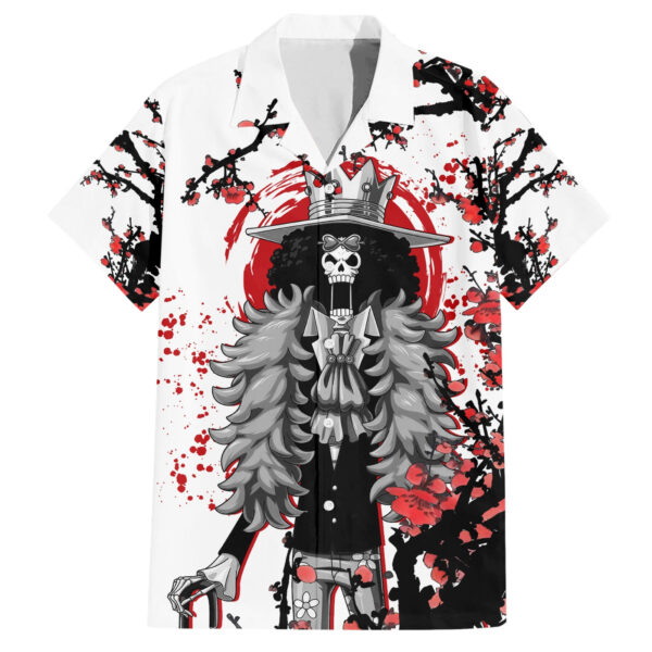 Chemise hawaïenne Brook – style japonais – One Piece - Maison Otaku