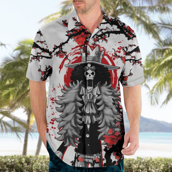 Chemise hawaïenne Brook – style japonais – One Piece - Maison Otaku – Image 3