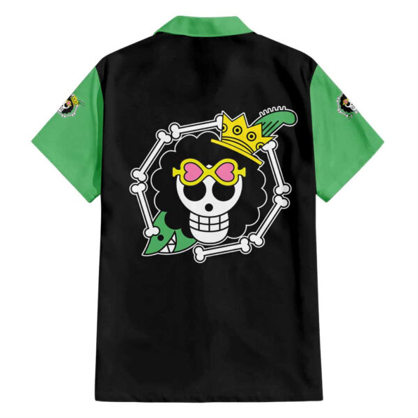 Chemise hawaïenne Brook One Piece Manga - Maison Otaku – Image 2