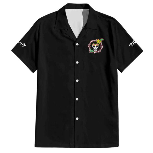 Chemise hawaïenne Brook – Équipe Chapeau de Paille – One Piece - Maison Otaku