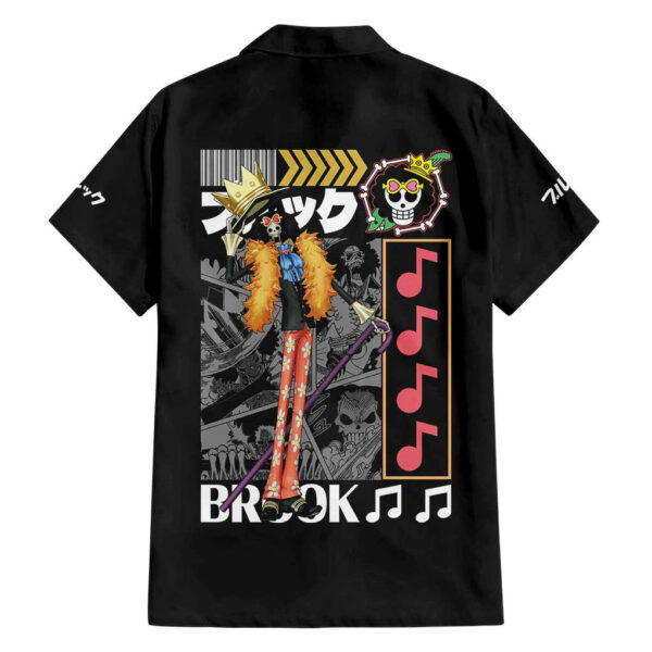 Chemise hawaïenne Brook – Équipe Chapeau de Paille – One Piece - Maison Otaku – Image 2