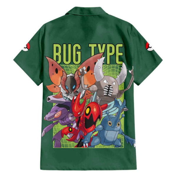 Chemise hawaïenne Pokémon Type Insecte - Maison Otaku – Image 2